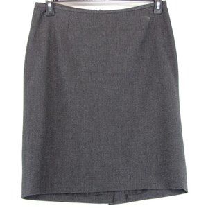 SALE! Tweed Gray Midi Knee Skirt